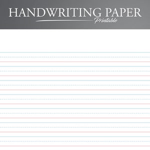 Rood/blauw oefenpapier. Handschriftpapier. Rode onderkant, blauwe bovenkant handschriftpapier. Praktijkpaper schrijven. Handschriftblad.