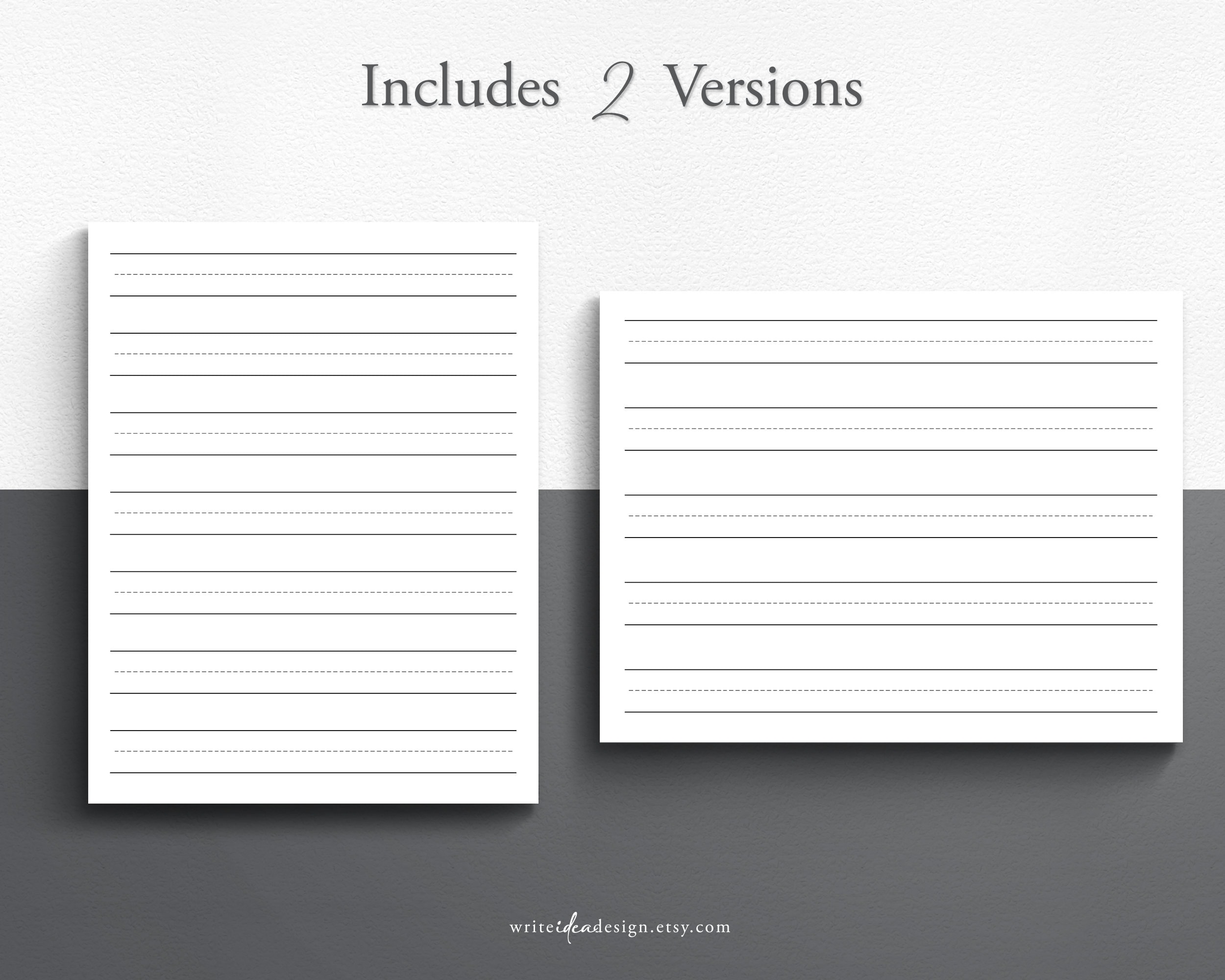 Practical Written Paper Practice Writing Paper. Handwriting Paper. Penmanship Paper. Writing ...