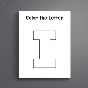 Letter of the Week Printable. Printable Alphabet. Printable ABC ...