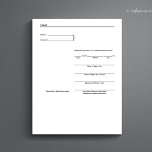 Printable Notary Certificates Set. Notary Public Certifications ...