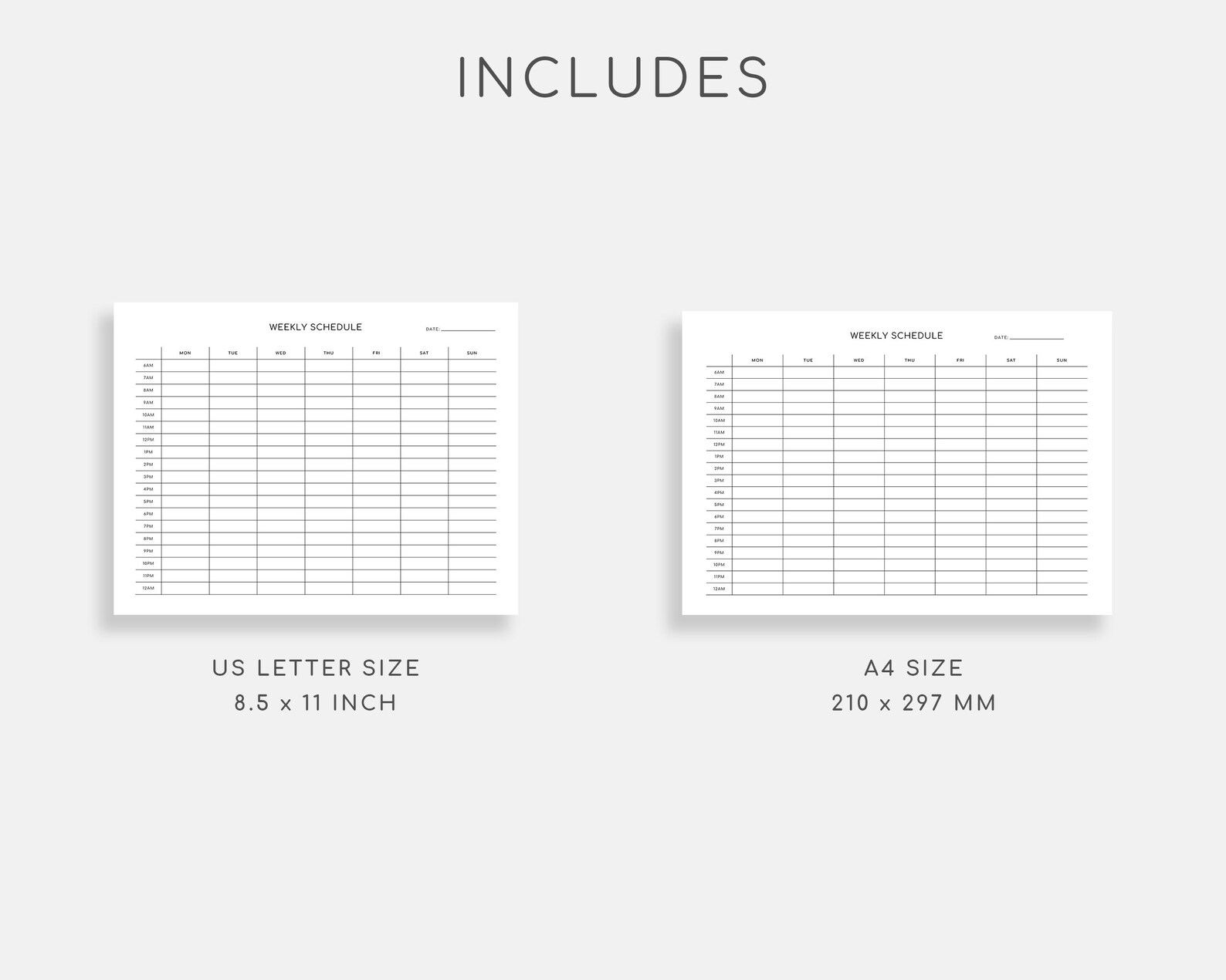 Weekly Schedule. Weekly Planner Pad. Weekly Planner. Week at Etsy