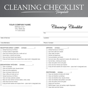 Cleaning Checklist. Cleaning Service. Checklist. Cleaning Business Checklist. Cleaning Check List.