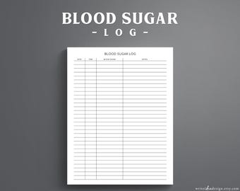 Blutzucker-Tagebuch zum Ausdrucken. Blutzucker-Tracker bearbeitbar druckbar. Blutzucker-Tracker. Diabetisches Tagebuch. Blutzucker-Messgerät. Diabetes Tracker.