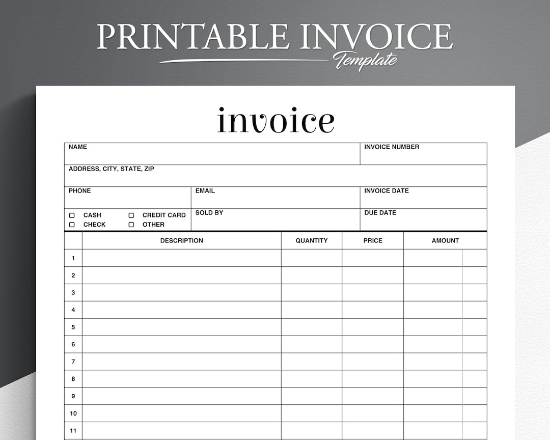 printable-invoice-form-business-invoice-easy-and-simple-invoice-form-etsy