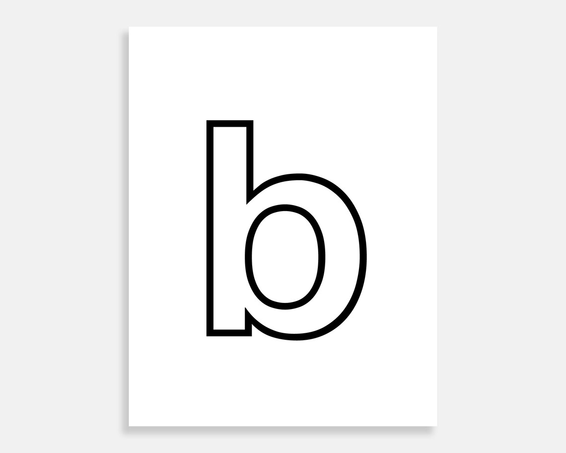 Printable Lowercase Letters Printable Alphabet 26 Pages Etsy Printable Lowercase Letters Printable Alphabet 26 Pages Etsy