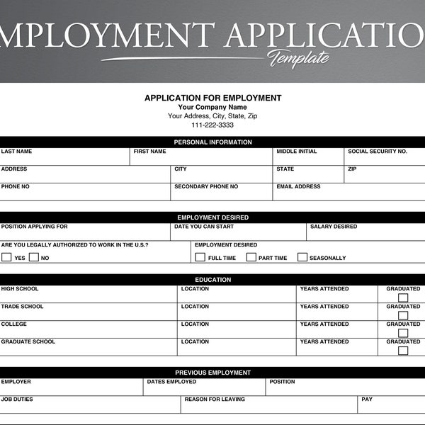 Bewerbung. PDF/für Google Docs/Microsoft Word. Mitarbeiter Applikation. Bewerbung um Einstellung.