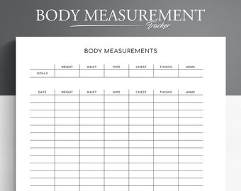 Body Measurement Tracker. Weight Loss Planner. Weight Loss Tracker. Weight Loss Journal. Weight Tracker Body Progress.