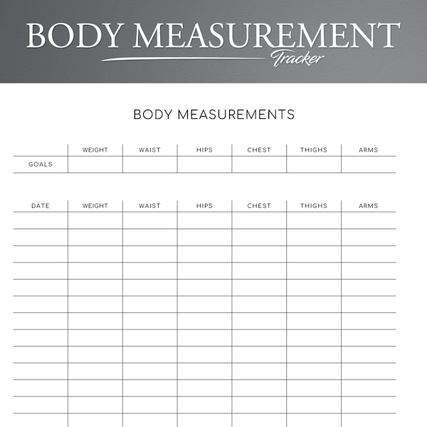 Body Measurement Tracker. Weight Loss Planner. Weight Loss Tracker. Weight Loss Journal. Weight Tracker Body Progress.