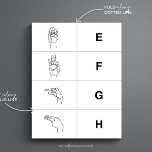 Printable Sign Language Flash Cards. ASL Flash Cards. Sign Language ...