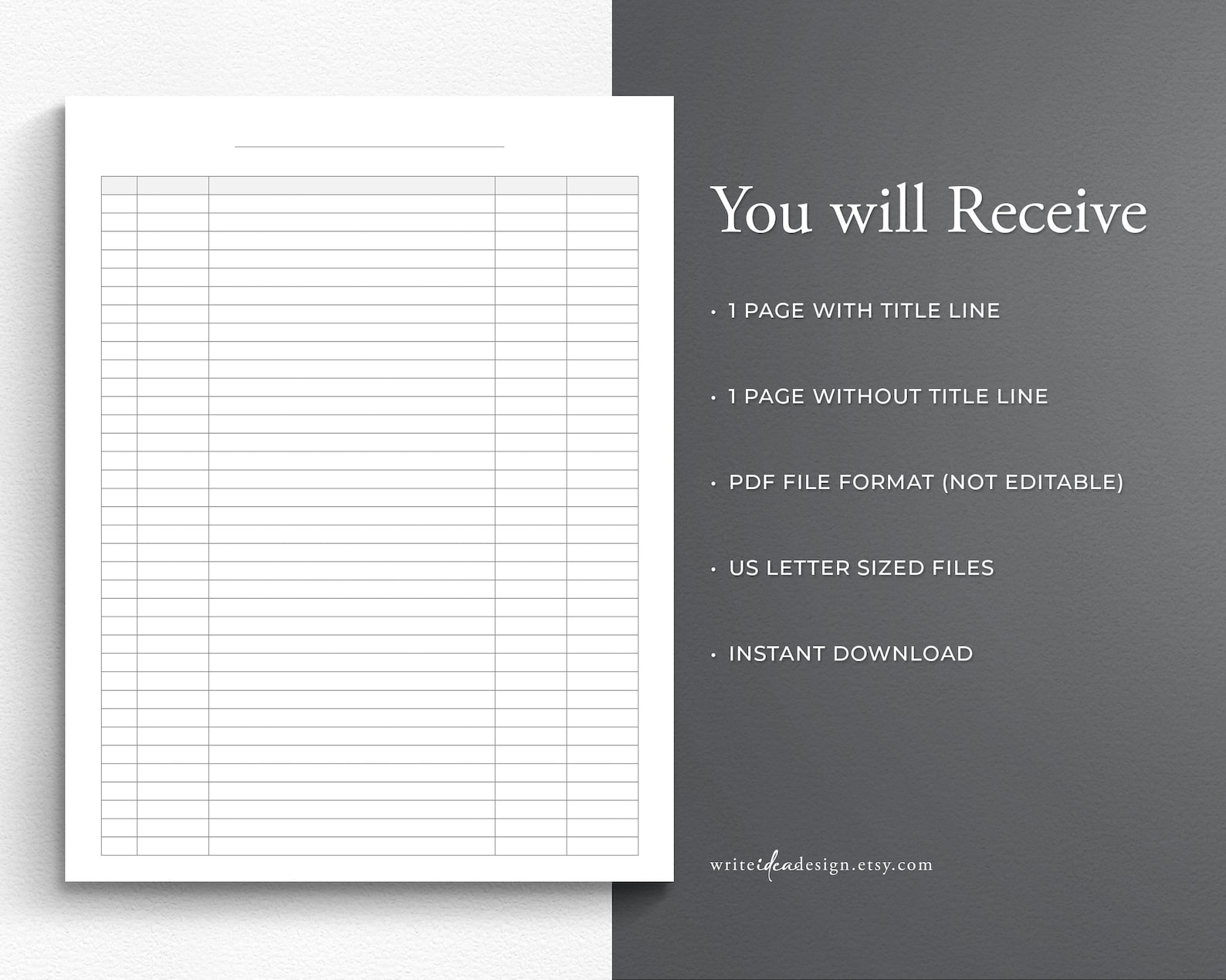 Printable transaction log transaction logbook transaction etsy