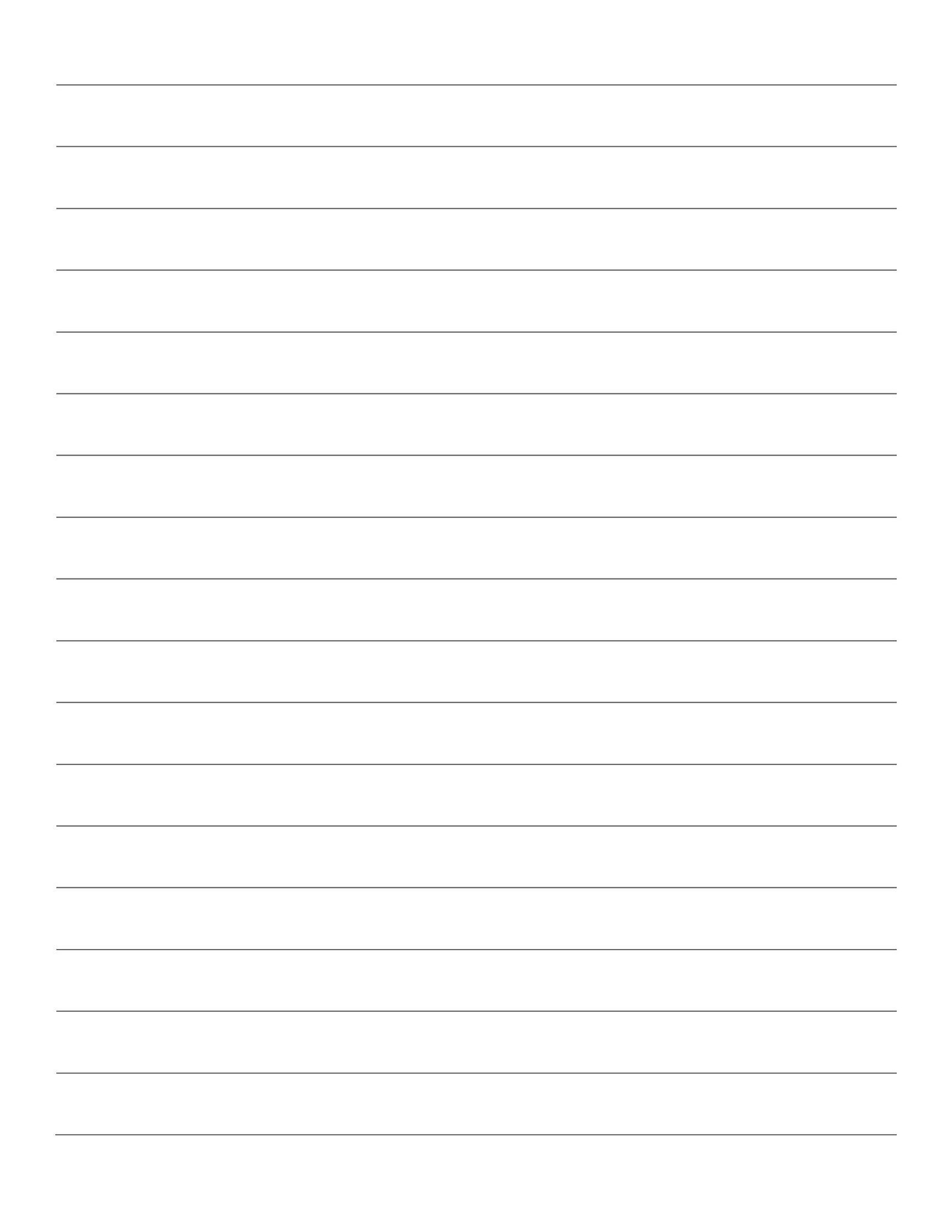 Printable Lined Paper PDF. Wide Ruled Paper. College Ruled Etsy