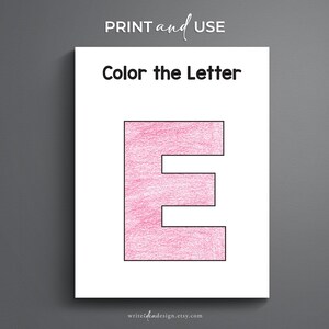 Letter of the Week Printable. Printable Alphabet. Printable ABC ...