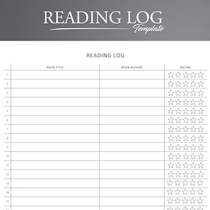 Printable Reading Log. Reading Tracker. Books I&#39;ve Read. Book Log