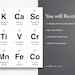 Printable Periodic Table of Elements Flash Cards. Chemistry Flash Cards ...