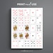 48 Printable Poker Keno Cards. PO-KE-NO Cards. (Download Now) - Etsy