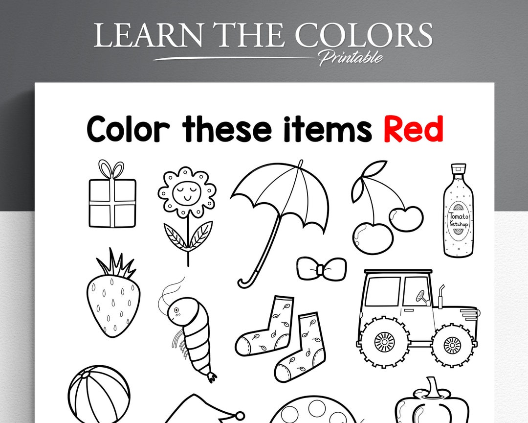 Printable Color Worksheets Colors Worksheets Learning Presch