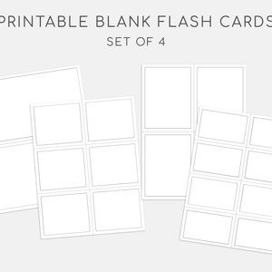 Blank White Cardstock - Postcards, Index and Flash Cards - 5 x 7 - 100 Per  Pack