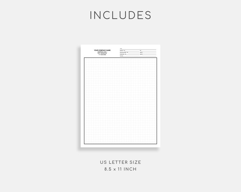 Engineering Graph Paper. Engineering Computation Paper. Etsy Australia