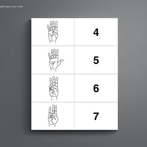 Printable Sign Language Flash Cards. ASL Flash Cards. Sign Language ...