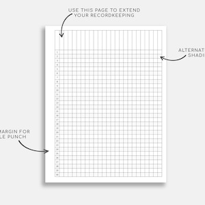 Printable Class Record and Checklist. Class Gradebook. Teacher - Etsy