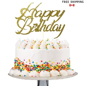 Topper de gâteau personnalisé, topper de gâteau personnalisé, topper de gâteau d’anniversaire, topper de gâteau de mariage.