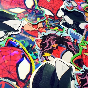 Spider Cat Stickies