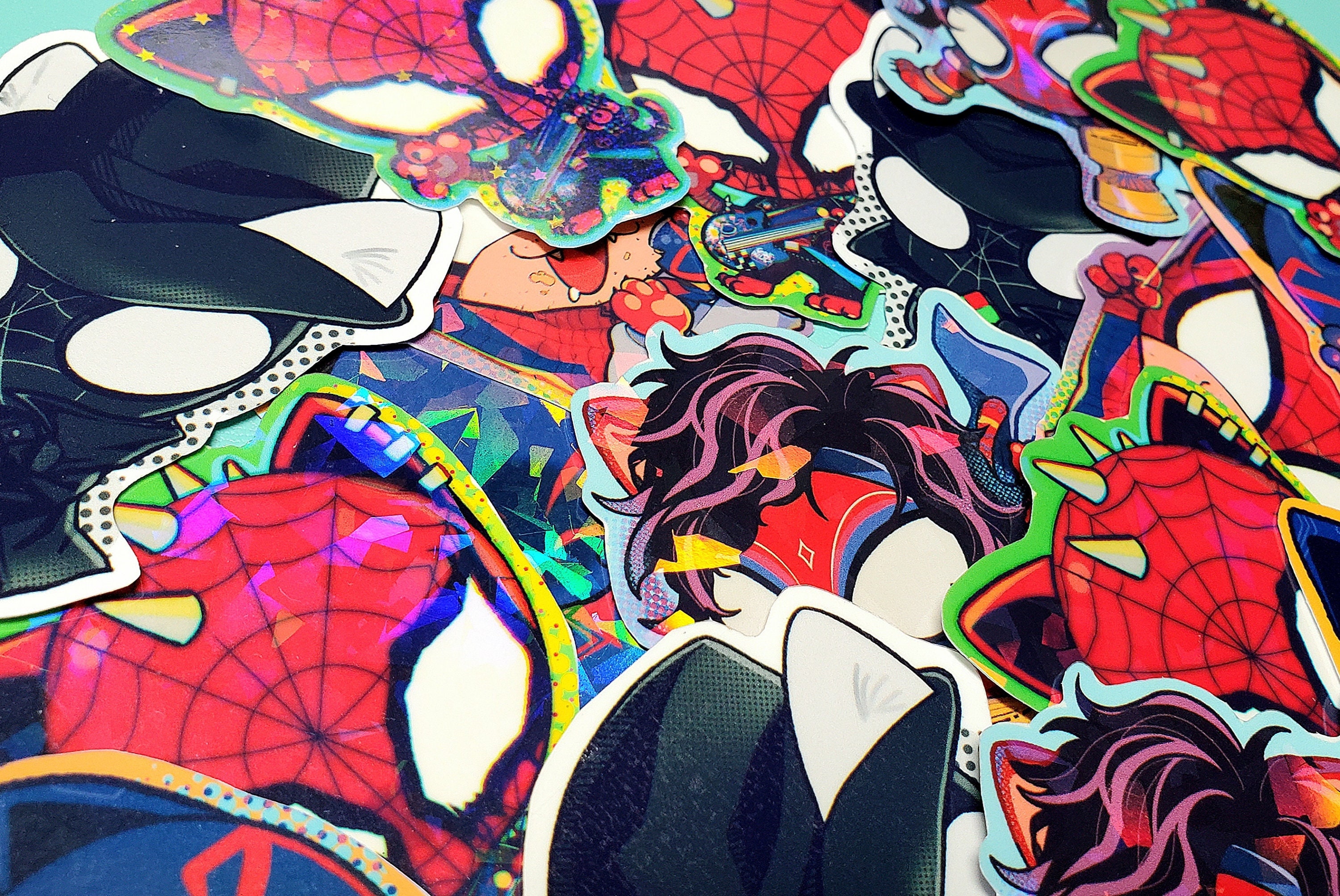Spider Cat Stickies