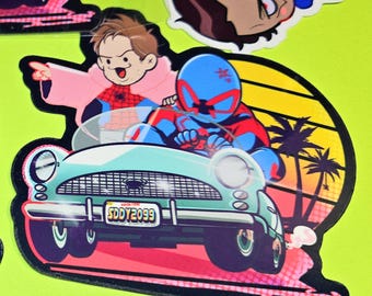Spider Dads Sticker
