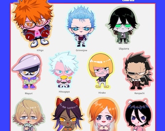 2.5&#39;&#39; Colored Acrylic Charms