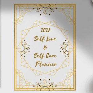 2021 Self Care and Self Love Planner