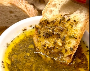 Bread Dipping Herbs, Sweet Basil & Garlic Romano, For Bread Lovers, Olive Oil Dip Spice, Dipping Oils for Bread