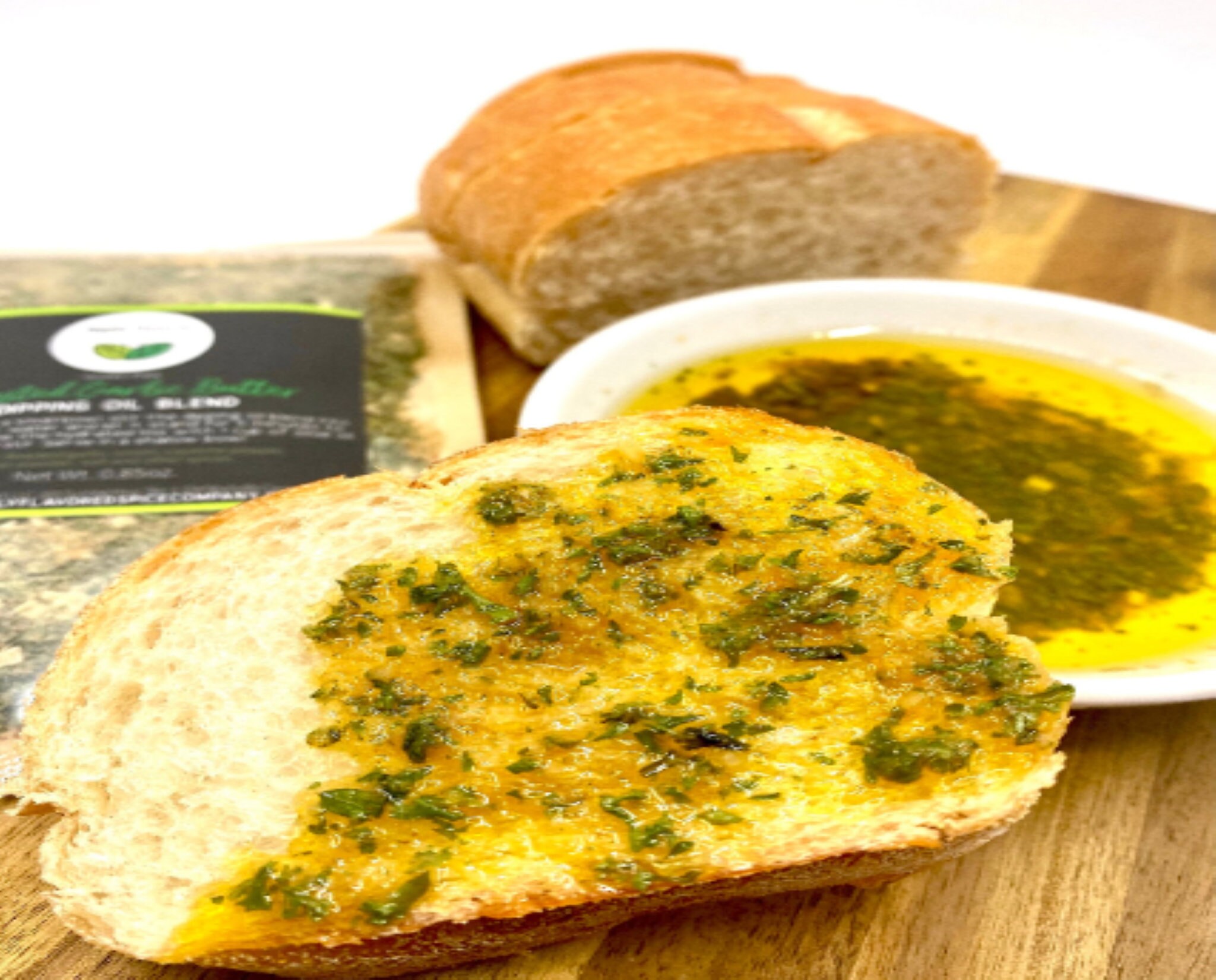 Bread Dip Spices Roasted Garlic Butter Dipping Oil Sauce Etsy