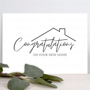 Gefeliciteerd met uw nieuwe huis SVG. Gefeliciteerd met uw nieuwe huis PNG. Gefeliciteerd met uw nieuwe huis JPG. Digitaal downloaden.