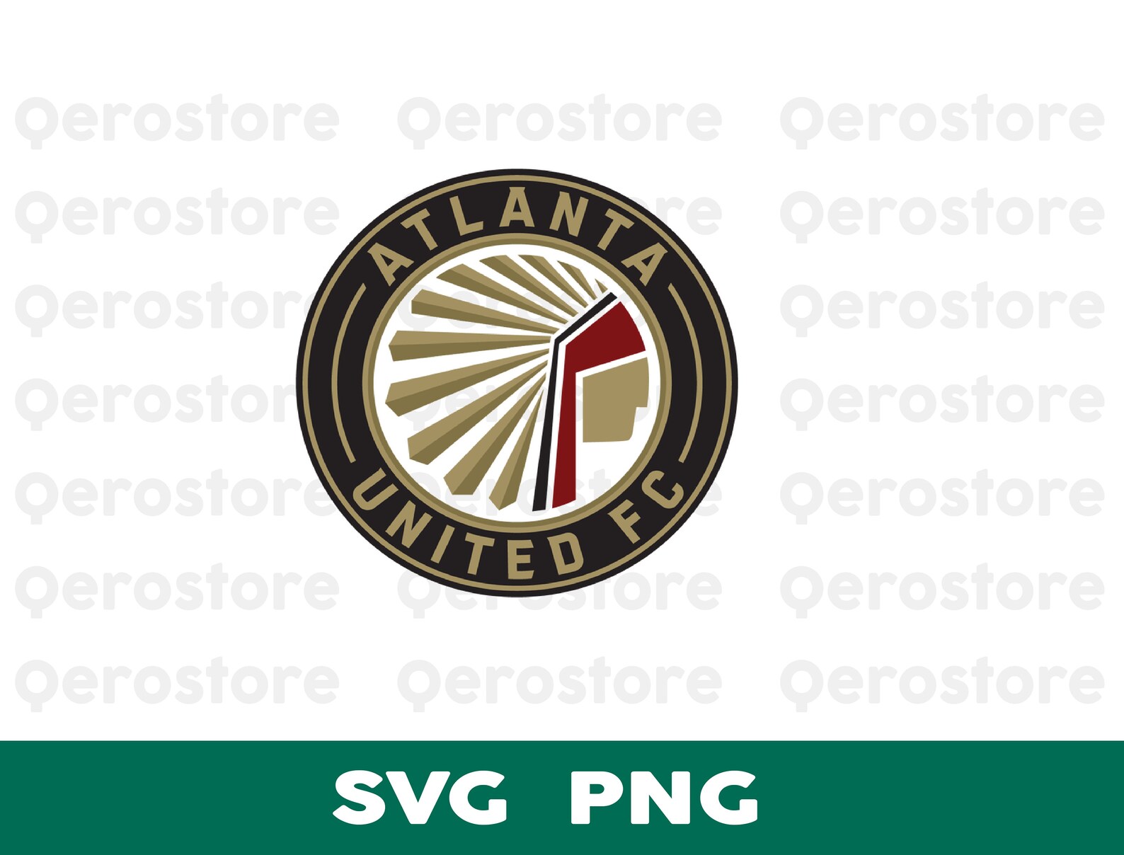 Atlanta United Fc logo svg Atlanta United Fc Club logo | Etsy