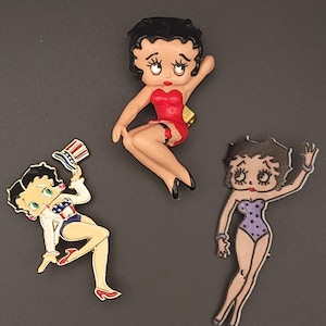 Vintage Betty Boop Pins - Select from list