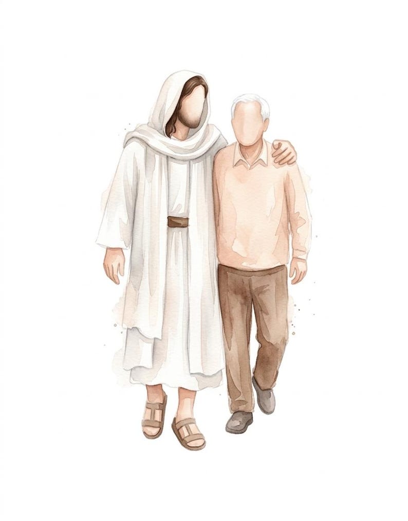I Walk by Faith, Portrait With Jesus, I Am a Child of God, Christ ...