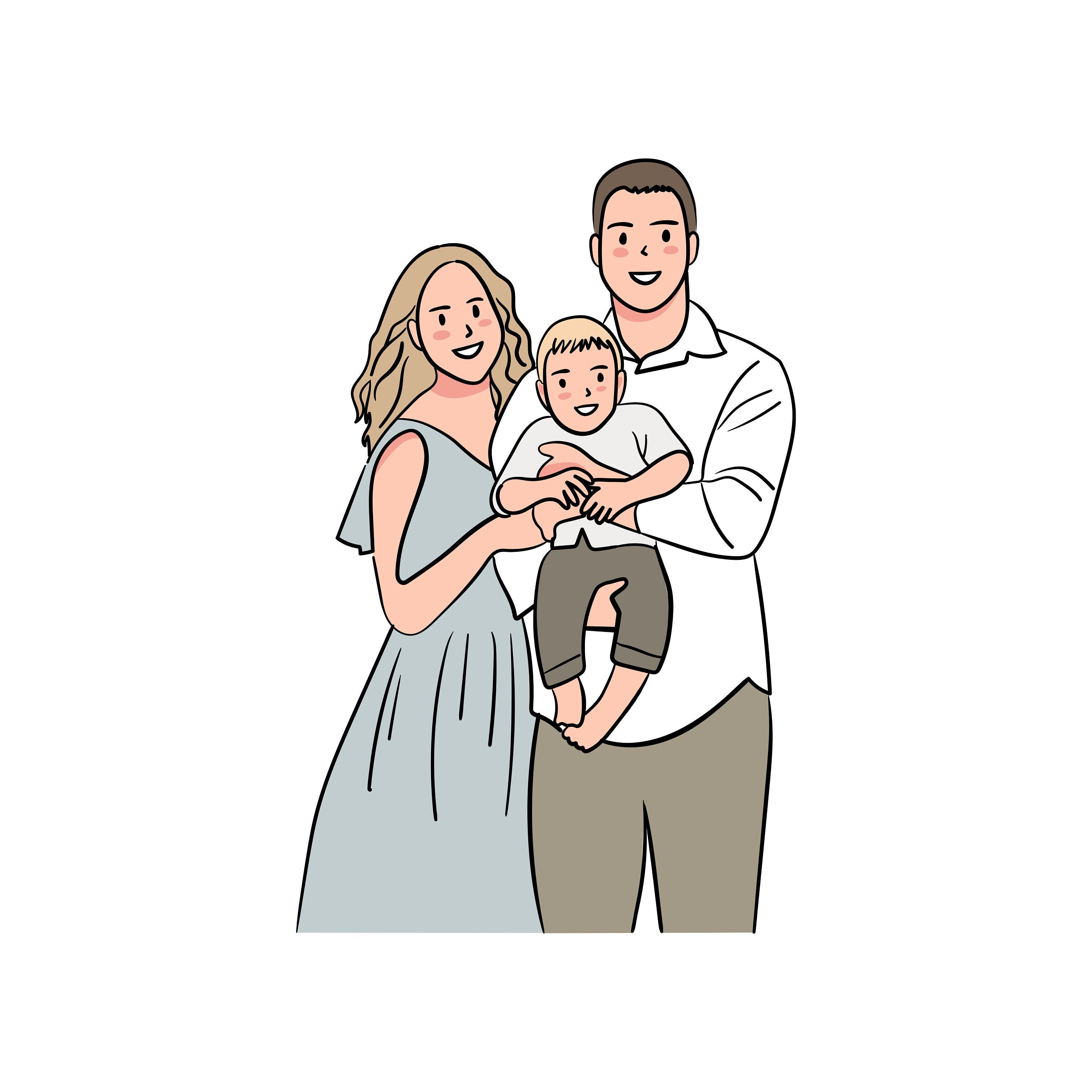 My Family👪,happy family drawing,Drawing,Rhymes,Cartoon,art and  craft,cartoon #drawing #cartoon #art - YouTube