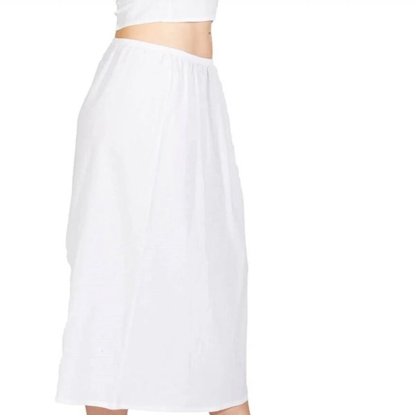 Cotton Half Slip Etsy