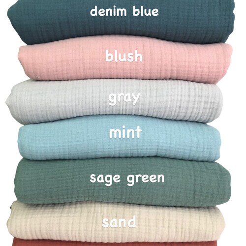 Organic Cotton Gauze Muslin Blanket Extra Large Throw Twin Etsy