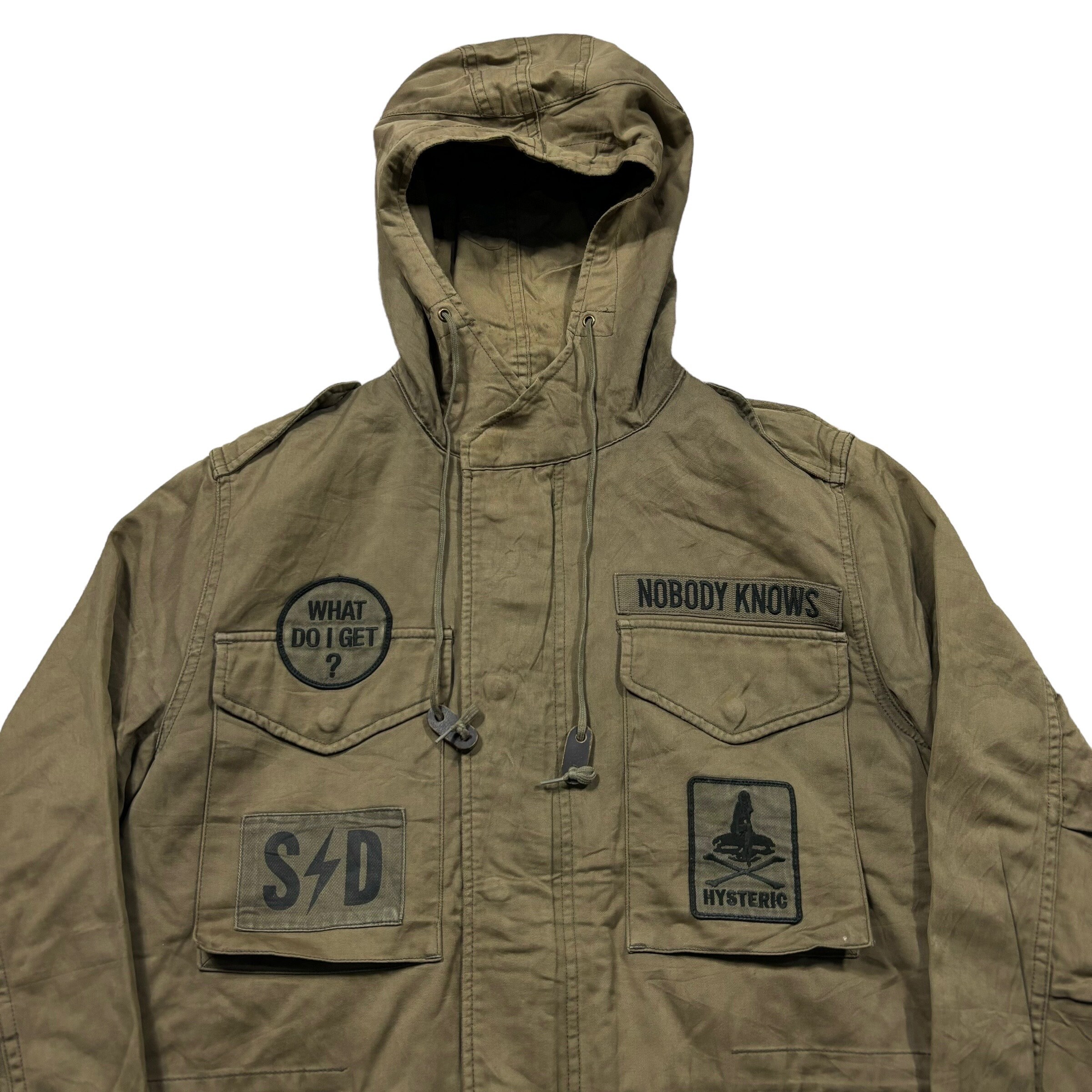 Vintage Hysteric Glamour What Do I Get M65 Field Jacket - Etsy