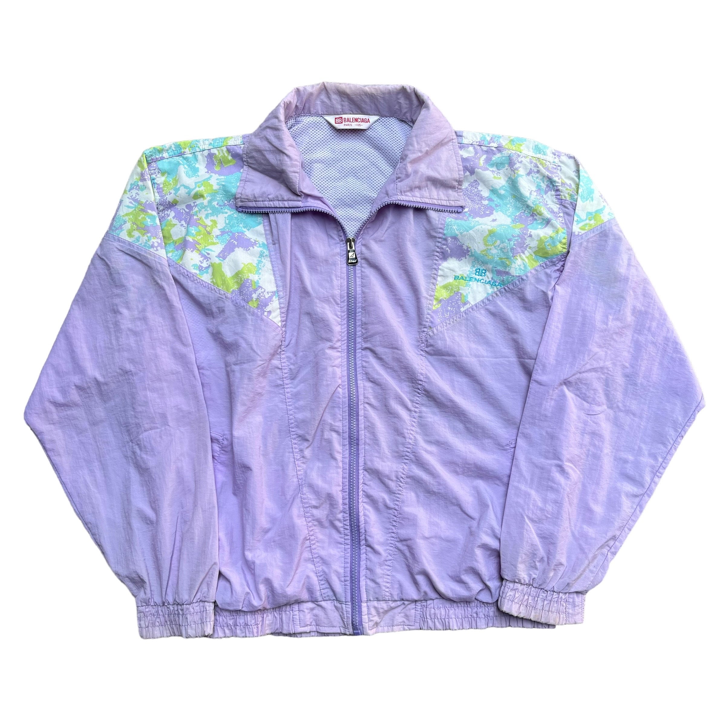 Vintage 80s Balenciaga Track Jacket - Etsy Vintage 80s Balenciaga Track Jacket - Etsy