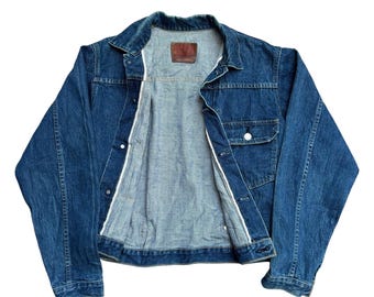 Vintage LEVI'S Type 1 Big E Denim Trucker Jacket Size 38/ M