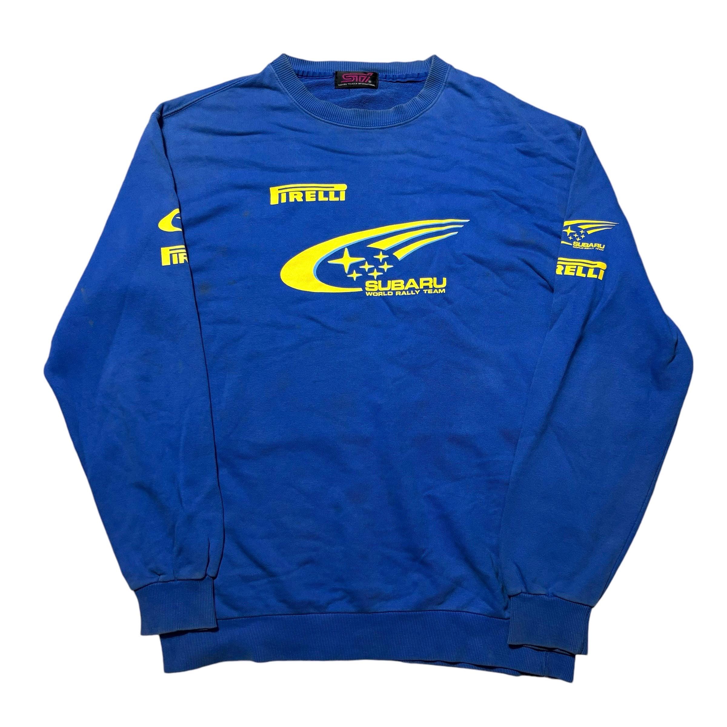 Vintage Subaru World Rally Team Pirelli Sweatshirt - Etsy Vintage Subaru World Rally Team Pirelli Sweatshirt - Etsy