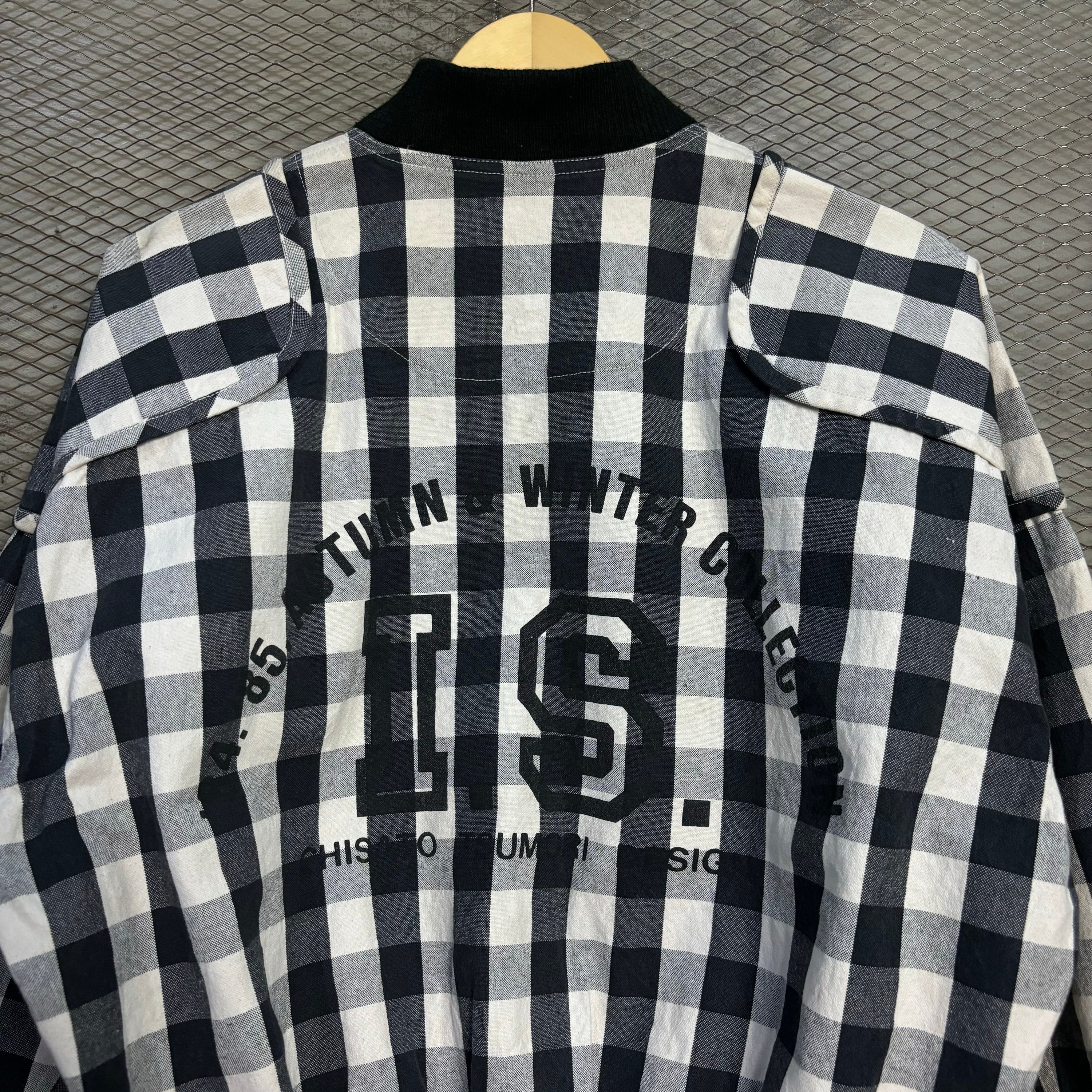 AW 84 85 Issey Miyake Tsumori Chisato Design Bomber Jacket
