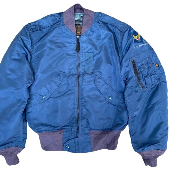 実物 N-2A military bomber jacket flight Vintage A-2 Bomber Jacket U.S. Air Force Korean War JFK