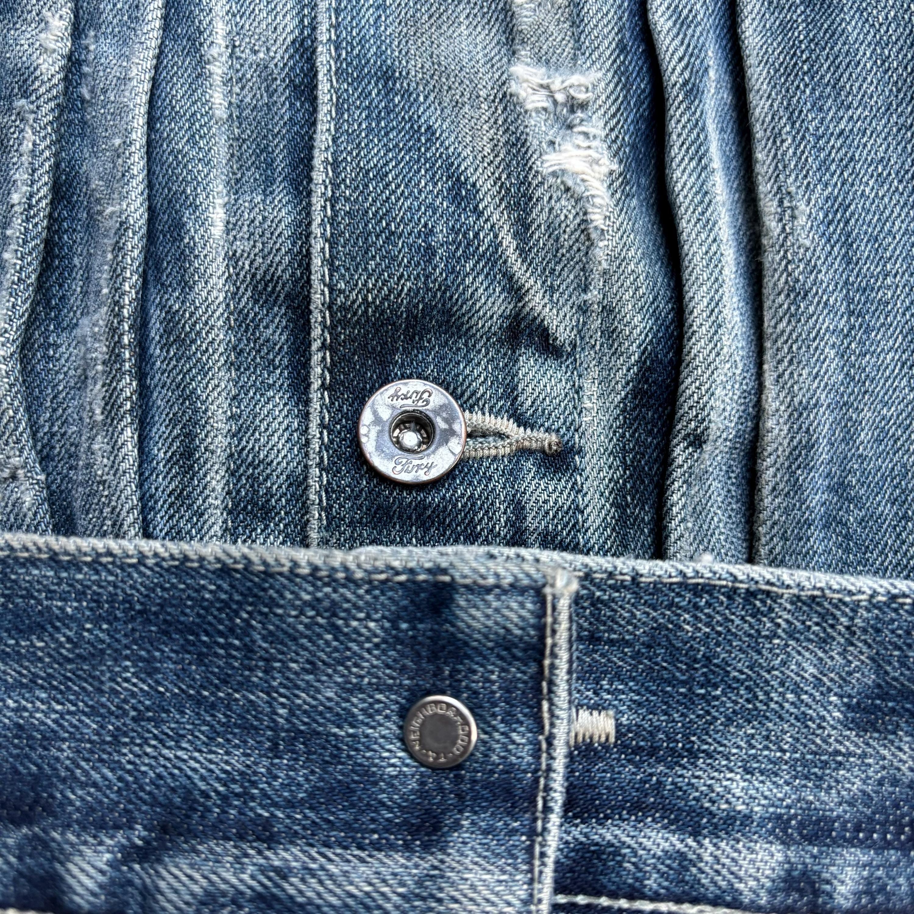 【tepp】NEIGHBORHOOD SAVAGE TYPE-2 Neighborhood Type 2 Savage Denim Jacket - Etsy