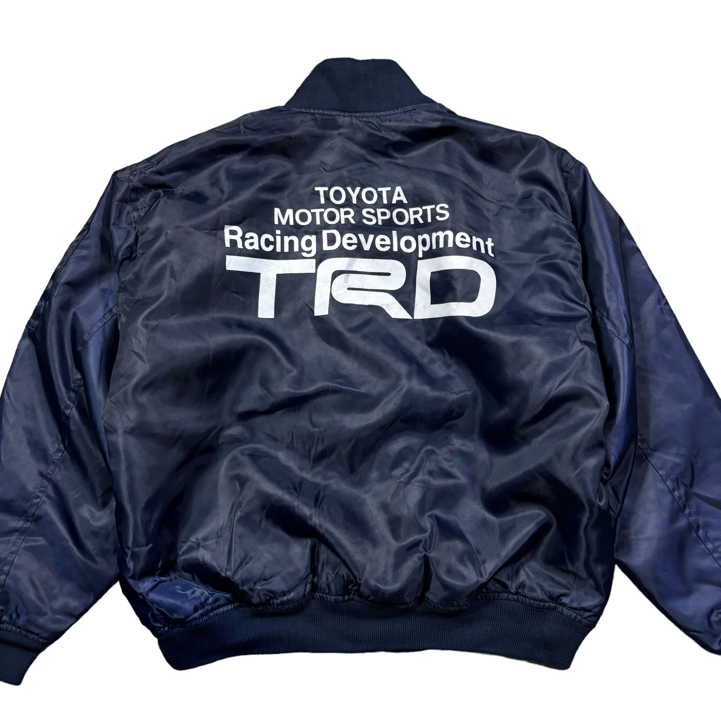 Vintage Toyota Racing Development Trd Bomber Jacket - Etsy