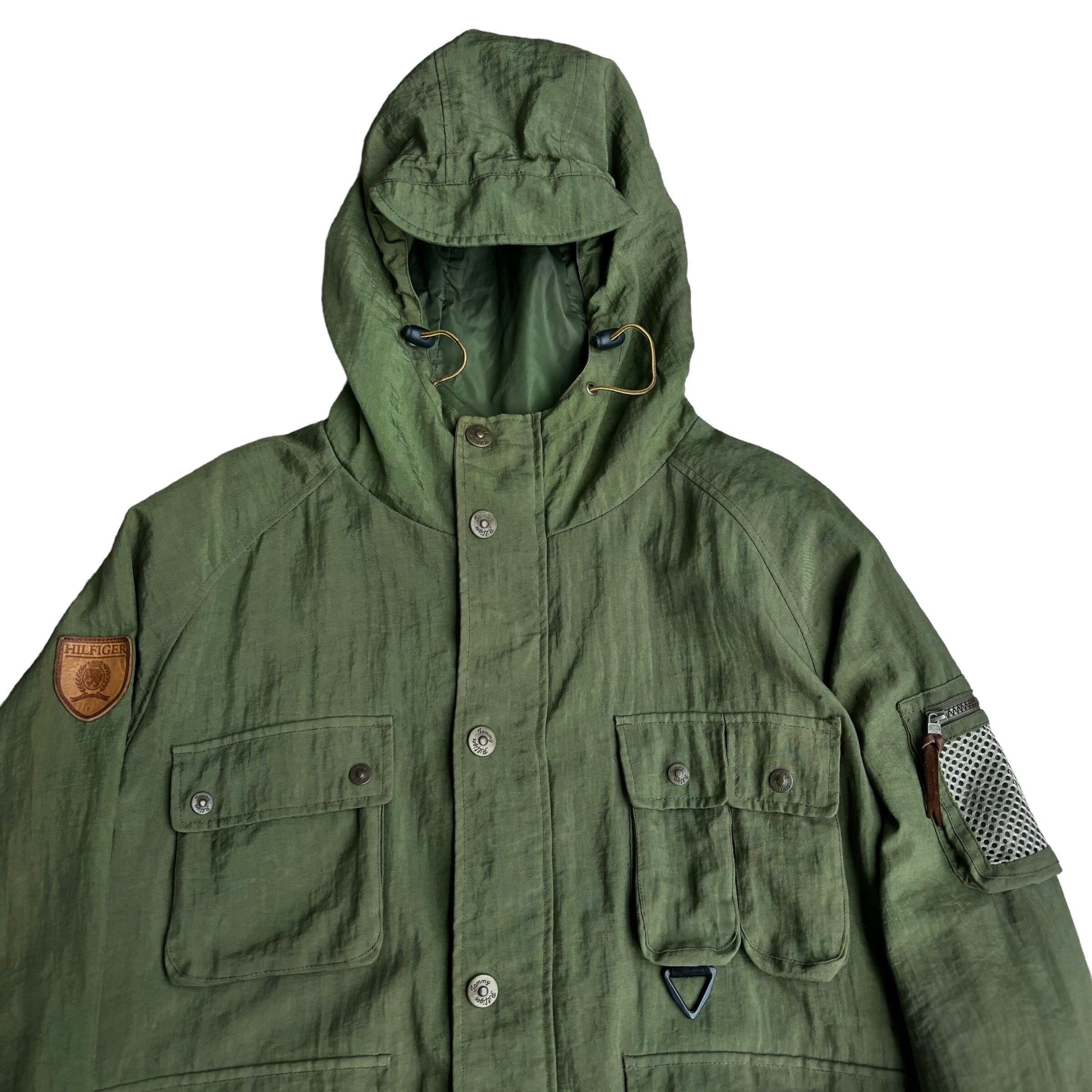 Vintage Tommy Hilfiger Multi Pocket Nylon Jacket - Etsy