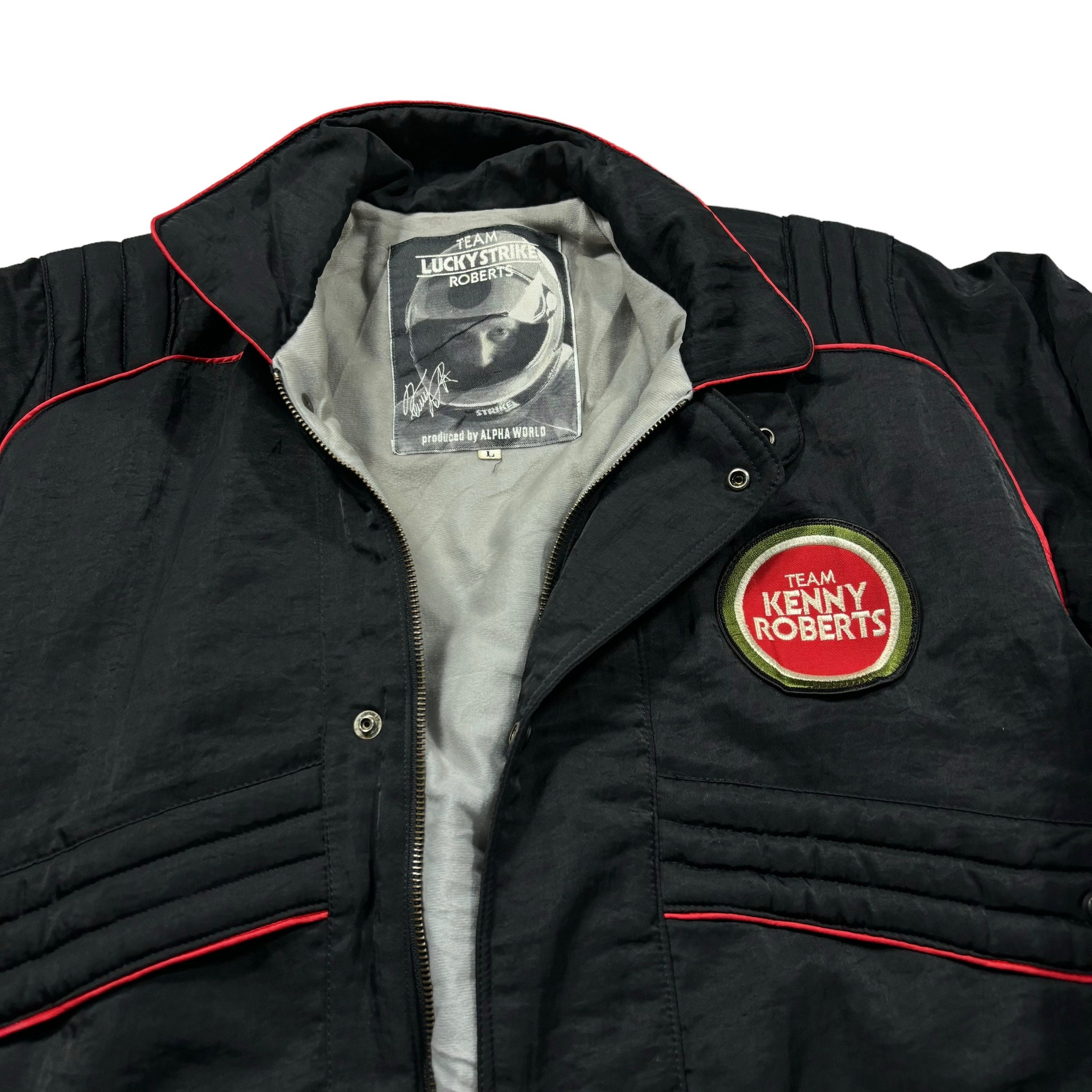 バイクウェア・装備 TEAM LUCKY STRIKE KENNY ROBERTS JACKET TEAM LUCKY STRIKE KENNY ROBERTS JACKET