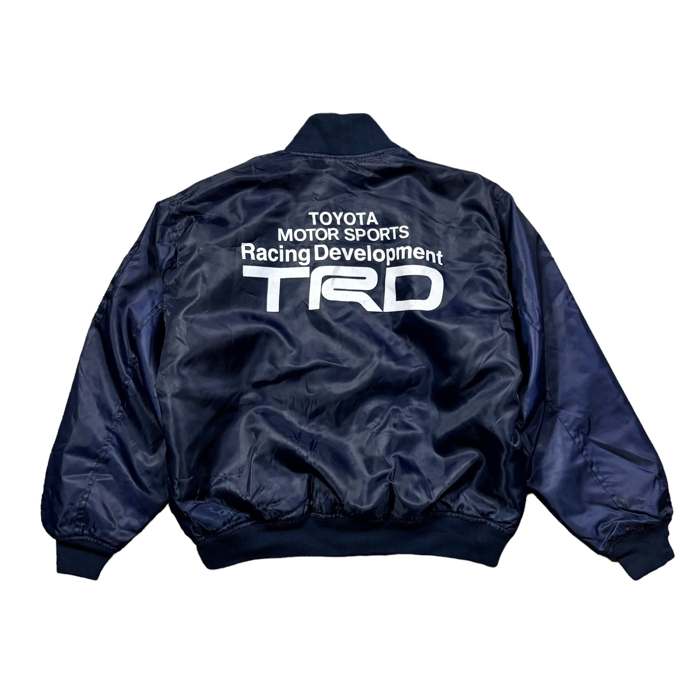 Vintage Toyota Racing Development Trd Bomber Jacket - Etsy